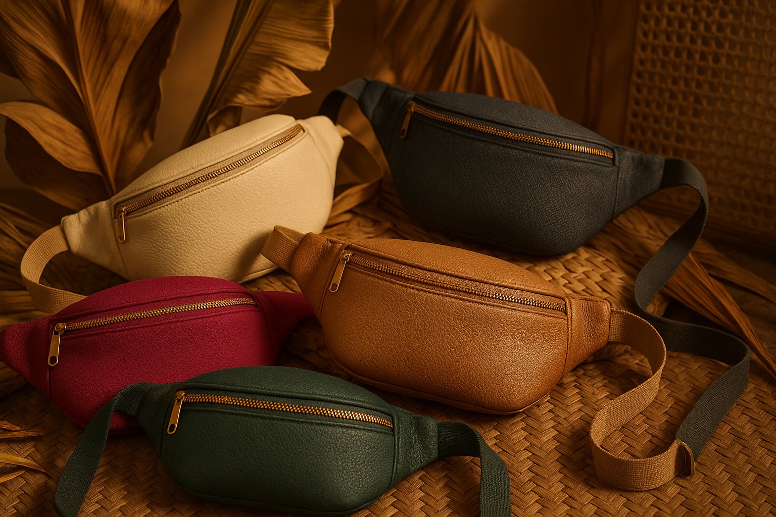 Hero Naisten sporttinen ja tyylikäs vyölaukku